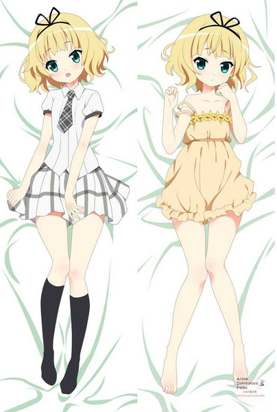 New Is The Order Rabbit Anime Dakimakura Japanese Hugging Body Pillow Cover MGF-56039 Anime Dakimakura Pillow Shop