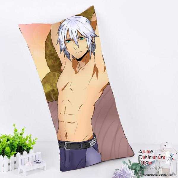 New Riku Kingdom Hearts Anime Dakimakura Rectangle Pillow Cover Custom Designer NekoKyandiChan ADC94 Anime Dakimakura Pillow Shop