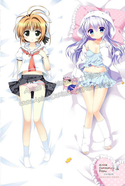 New Cardcaptor Sakura and Is the Order a Rabbit Anime Dakimakura Japanese Hugging Body Pillow Cover ADP-512064 ADP-512072 Anime Dakimakura Pillow Shop