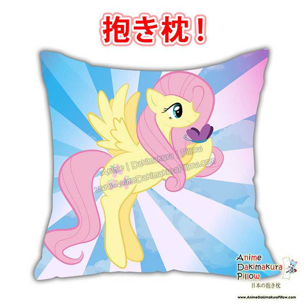 New Fluttershy Anime Dakimakura Square Pillow Cover Custom Designer Rosa Volpe ADC736 Anime Dakimakura Pillow Shop