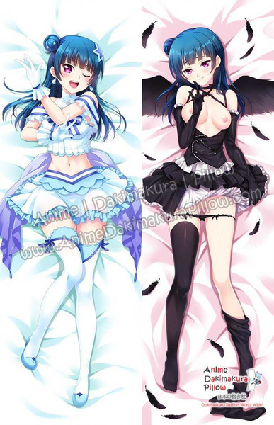 New Yoshiko Tsushima - Love Live Sunshine Anime Dakimakura Japanese Hugging Body Pillow Cover ADP-16254-A Anime Dakimakura Pillow Shop