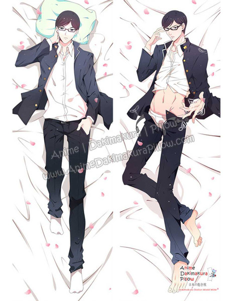 New Sakamoto - Sakamoto desu ga? Male Anime Dakimakura Japanese Hugging Body Pillow Cover ADP-68090 Anime Dakimakura Pillow Shop