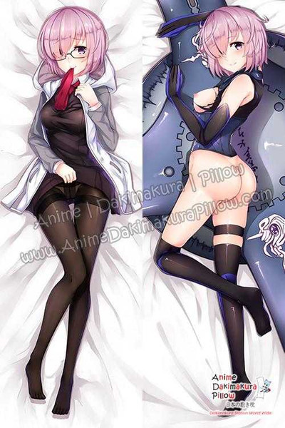 New Mash Kyrielight - Fate Grand Order Anime Dakimakura Japanese Hugging Body Pillow Cover H3385-B Anime Dakimakura Pillow Shop