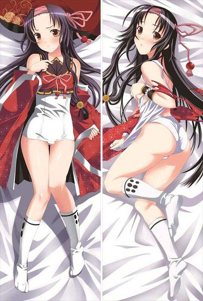 New Hyakka Ryoran Samurai Girls Anime Dakimakura Japanese Pillow Cover BH1 Anime Dakimakura Pillow Shop