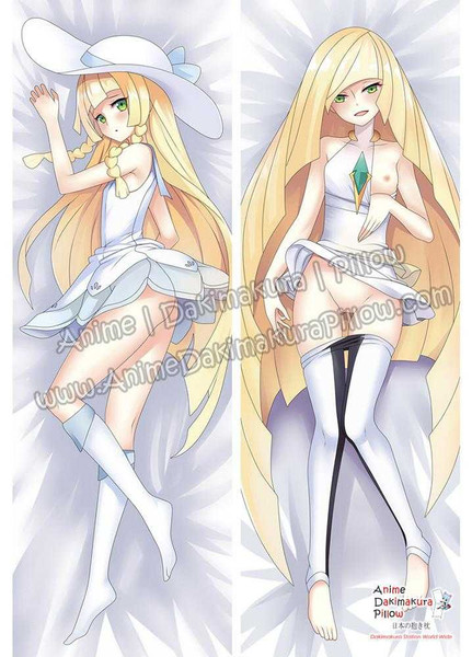 New Lillie - Pokemon Anime Dakimakura Japanese Hugging Body Pillow Cover ADP74036 Anime Dakimakura Pillow Shop