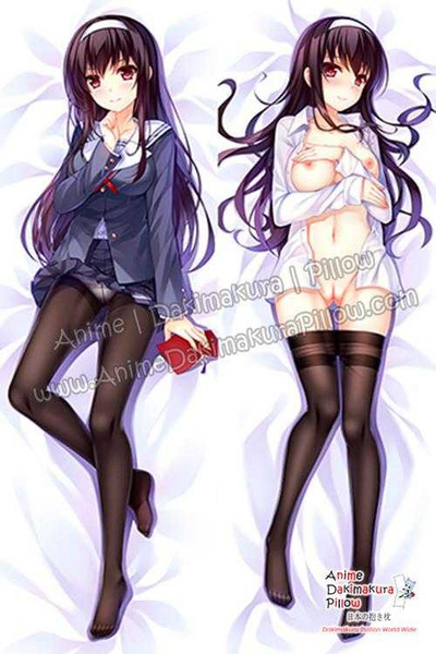 New Utaha Kasumigaoka - Saekano How to Raise - Boring Girlfriend Anime Dakimakura Japanese Hugging Body Pillow Cover H3522-B Anime Dakimakura Pillow Shop