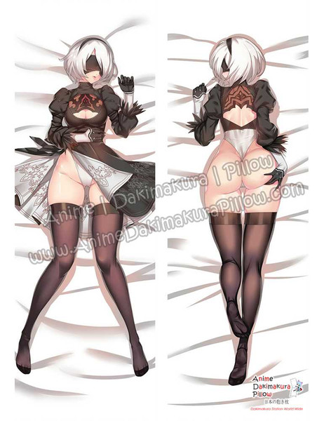 New 2B - Nier Automata Anime Dakimakura Japanese Hugging Body Pillow Cover ADP74018 Anime Dakimakura Pillow Shop
