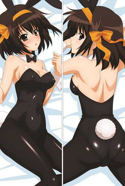 New The Melancholy of Suzumiya Spring Anime Dakimakura Japanese Pillow Cover LG10 Anime Dakimakura Pillow Shop