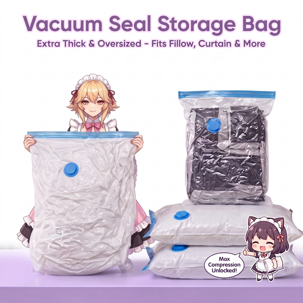 Dakimakura Vacuum Seal Storage Bag – Compress, Protect & Hide Your Collection ADP-019