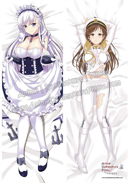 New Belfast - Azur Lane Anime Dakimakura Japanese Hugging Body Pillow Cover ADP18071-2 ADP86067 Anime Dakimakura Pillow Shop