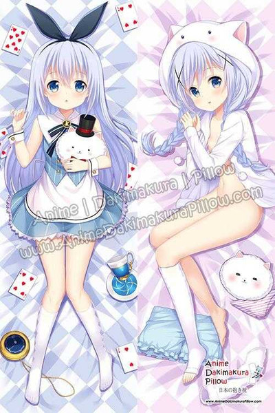 ADP Chino Kafuu – Is the Order a Rabbit Anime Dakimakura Japanese Hugging Body Pillow Cover H3916-B Anime Dakimakura Pillow Shop