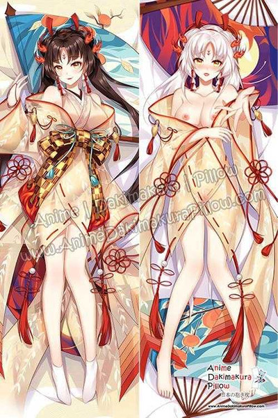ADP Shiranui - Onmyoji Anime Dakimakura Japanese Hugging Body Pillow Cover H3966-D Anime Dakimakura Pillow Shop