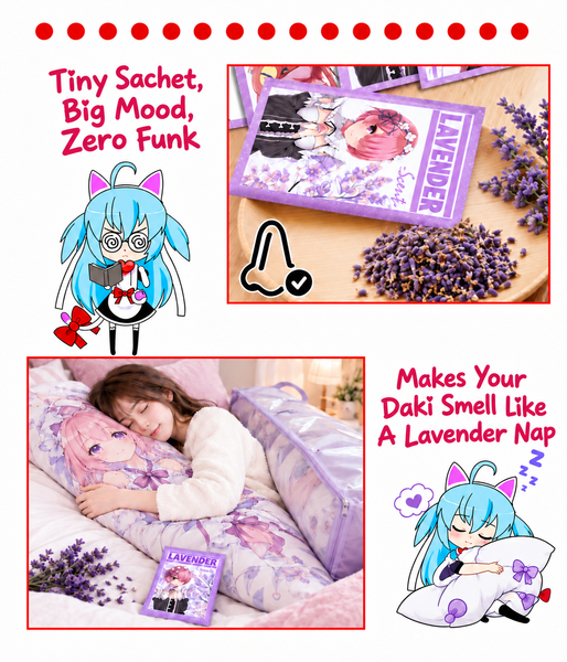 ADP Anime Scented Sachet Fragrance Aroma Packet Wardrobe Air Freshener Sakura and Peach Scent ADP-018 Anime Dakimakura Pillow Shop