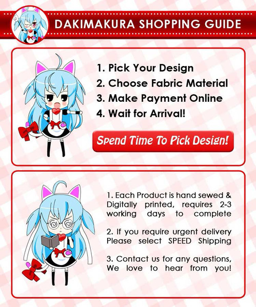ADP Akari Amano - Ms Vampire Anime Dakimakura Japanese Pillow Cover ADP201046