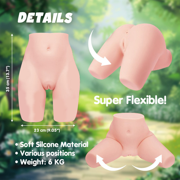 ADP Maccos Bendable Body Double Hole Slap the Salami Heavy Onahole | 6KG | OH-056