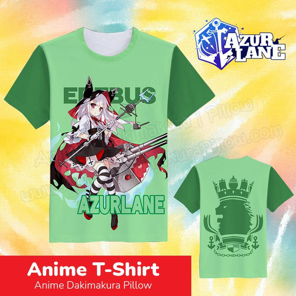 ADP Erebus - Azur Lane Anime Roundneck Tshirt QCDX-589