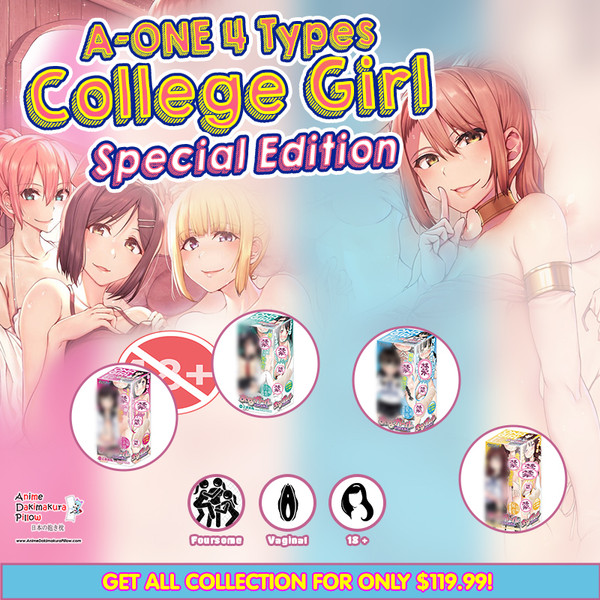 ADP My Wet and Horny College Girl Foursome Ready for Play! 女子高生 Onahole Collection OH-OT-111