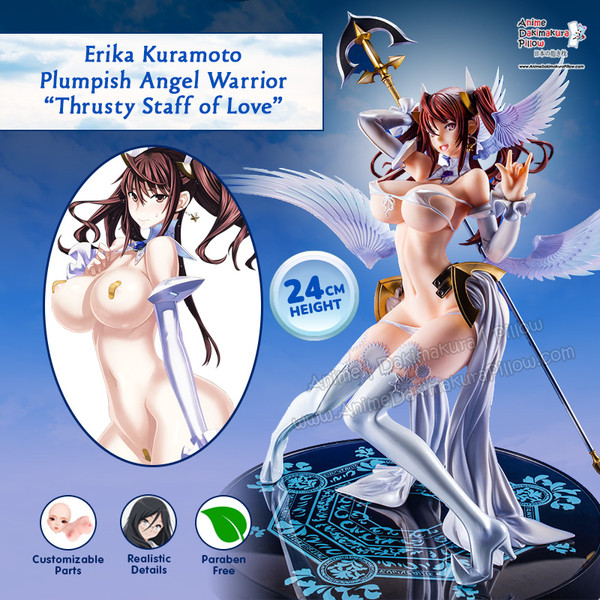 ADP Erika Kuramoto Plumpish Angel Warrior 18+ Anime Figurine OH-FG-005