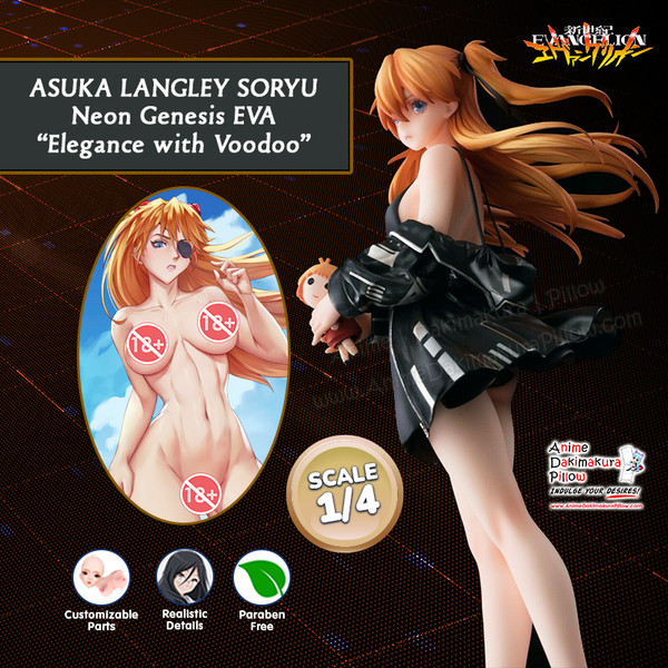 ADP ASUKA LANGLEY SORYU Neon Genesis EVA “Elegance with Voodoo” 18+ Anime Figurine OH-FG-