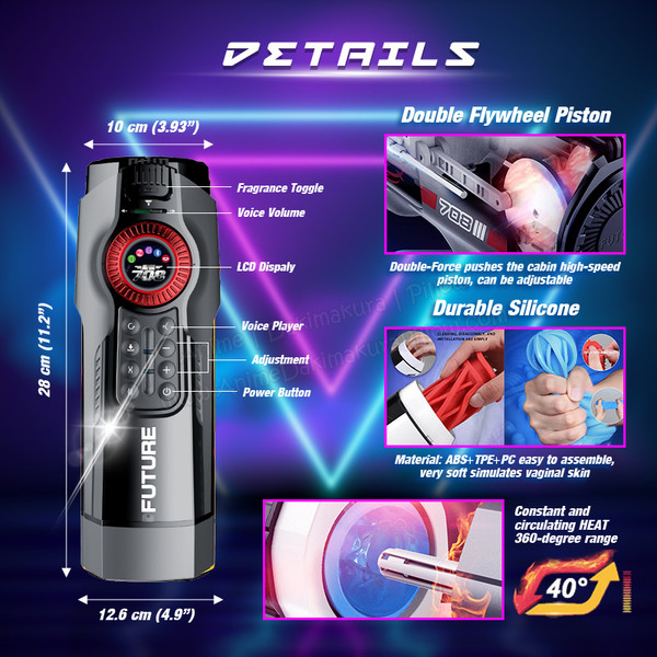 ADP Leten Orgasmic Galaxy "CyberFVCK" Electric Heavy Onahole | 3KG | OH-OT-139