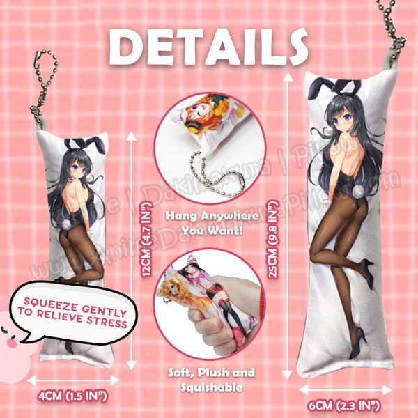 ADP Mini Daki Plushie Keychain Azur Lane #2 ERO-CGJ-037