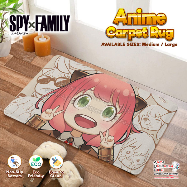 ADP SPY X FAMILY Premium Anime Carpet Rug ADP-067-12