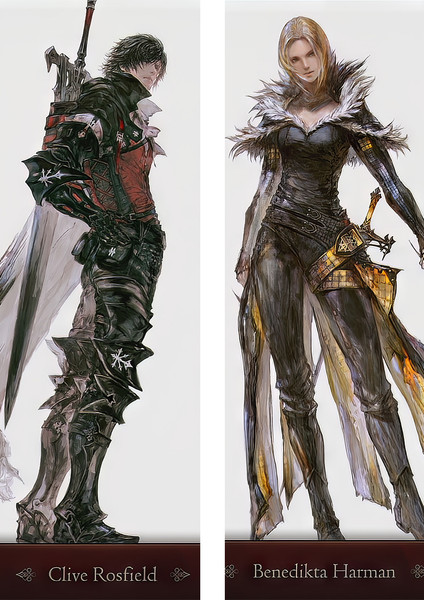 ADP Clive X Benedikta - Final Fantasy XVI Anime Dakimakura Japanese Pillow Cover ADP-GM-PC150-FF16 - 3