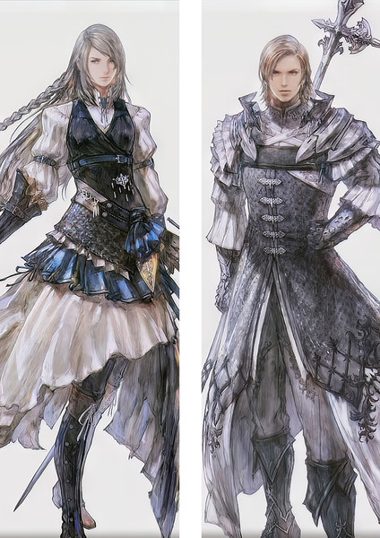 ADP Jill Warrick  X Dion  - Final Fantasy XVI Anime Dakimakura Japanese Pillow Cover ADP-GM-PC150-FF16 - 2