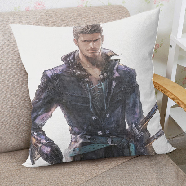 ADP Cidolfus Telamon Final Fantasy XVI 40x40cm Square Anime Dakimakura Throw Pillow Cover ADP-GM-PC40-FF16 - 36