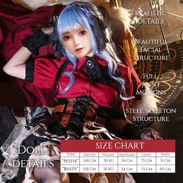 ADP Sakiko Tagawa: BanG Dream! Ave Mujica Dress-Up Sex Doll  | 36 kg | OH-DL-024