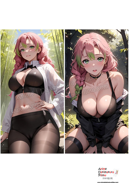 ADP Mitsuri Kanroji - Demon Slayer Anime Dakimakura Japanese Pillow Cover ADP-MMPC-018070