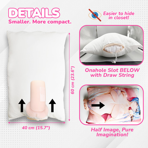 Custom Made Mini Onahole Pillow ADP-CH-60-CM