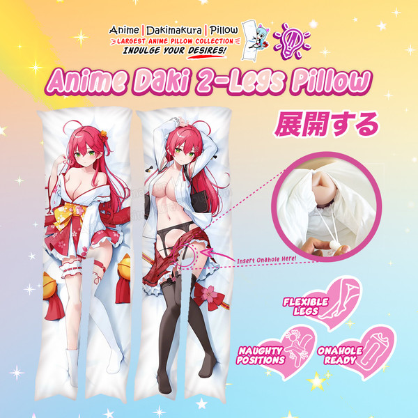 ADP Sakura Miko - Hololive 2-Legs Pillow Waifu | ADP-TL-2581107-2