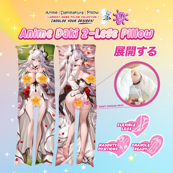 ADP Luna - Honkai Impact 3rd 2-Legs Pillow Waifu | ADP-TL-2581115-2