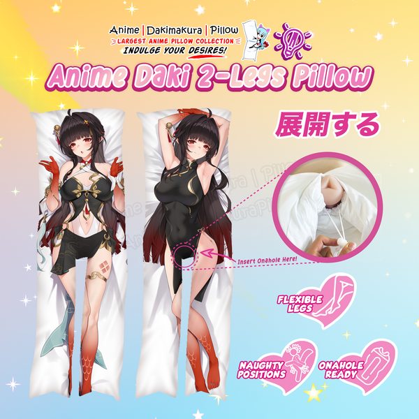 ADP Lingsha - Honkai_ Star Rail 2-Legs Pillow Waifu | ADP-TL-2581202-1