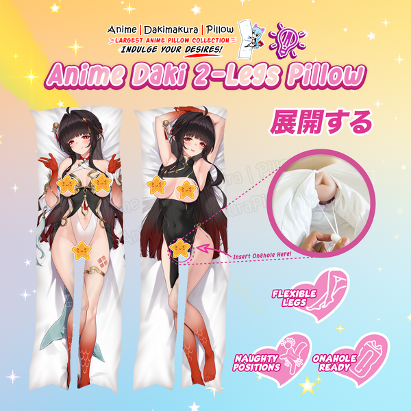 ADP Lingsha - Honkai_ Star Rail 2-Legs Pillow Waifu | ADP-TL-2581202-3