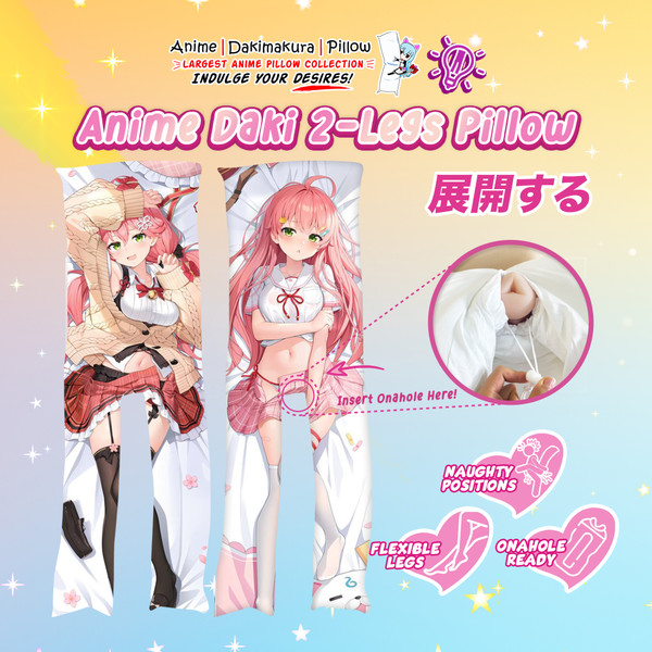 ADP Sakura Miko 02 2-Legs Pillow Waifu | ADP-TL-005363