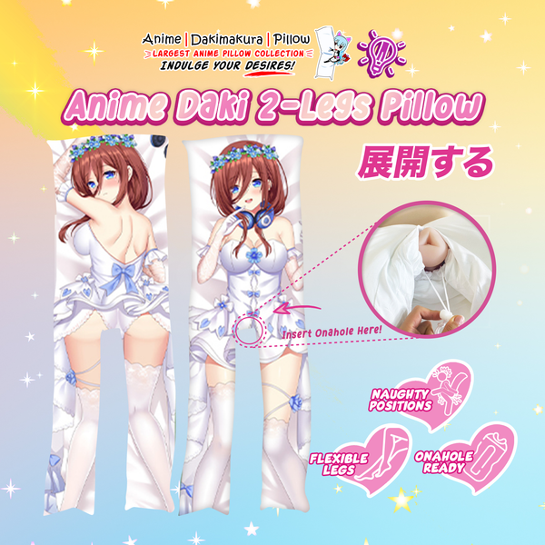 ADP The Quintessential Quintuplets -Nakano Miku-Nakano Nino 2-Legs Pillow Waifu | ADP-TL-80711
