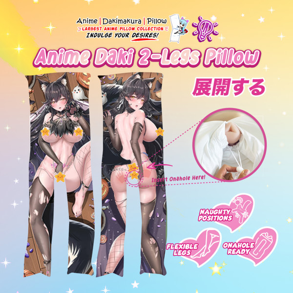 ADP Azur Lane Atago (2) 2-Legs Pillow Waifu | ADP-TL-83049-2