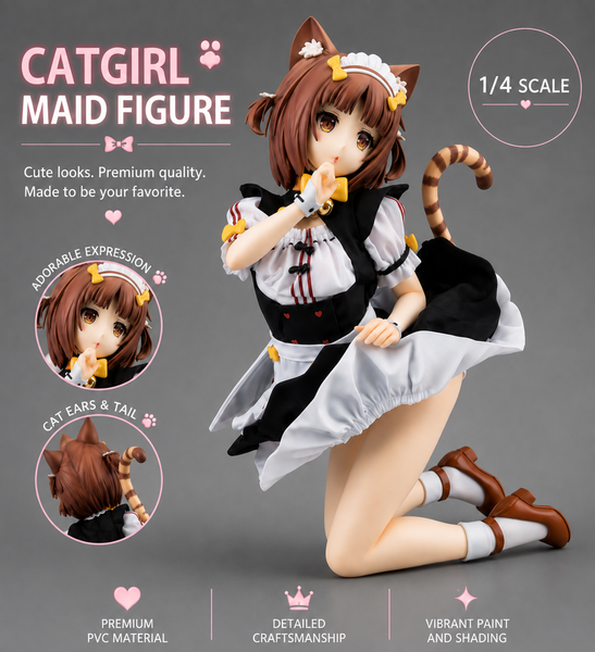ADP 1/7 Nekoyanagi Momomo Catgirl Maid Figure  OH-FG-230