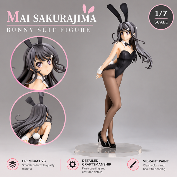 ADP 1/7 Taito Coreful Mai Sakurajima Bunny suit Figure OH-FG-231