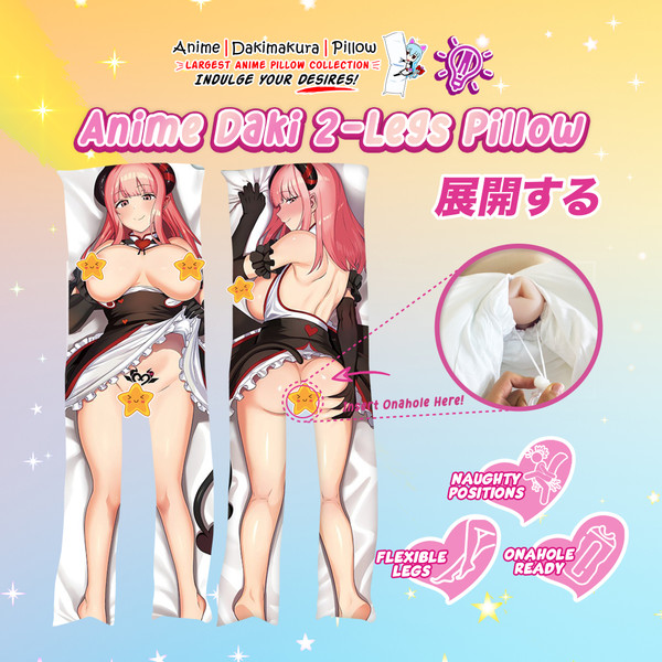 ADP Ironmouse VShojo 2-Legs Pillow Waifu | ADP-TL-81785