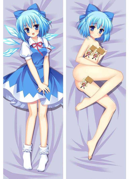 New Touhou Project - Cirno Anime Dakimakura Japanese Pillow Cover ContestFortyFour11 Anime Dakimakura Pillow Shop
