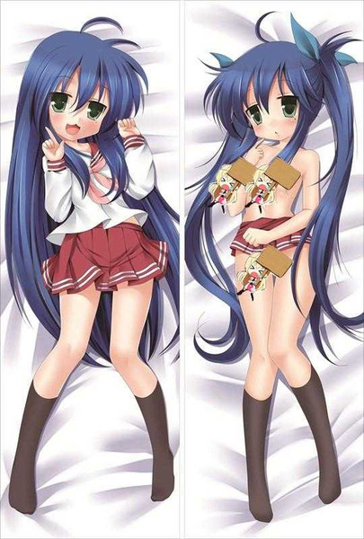 New Lucky Star Anime Dakimakura Japanese Pillow Cover LS8 Anime Dakimakura Pillow Shop
