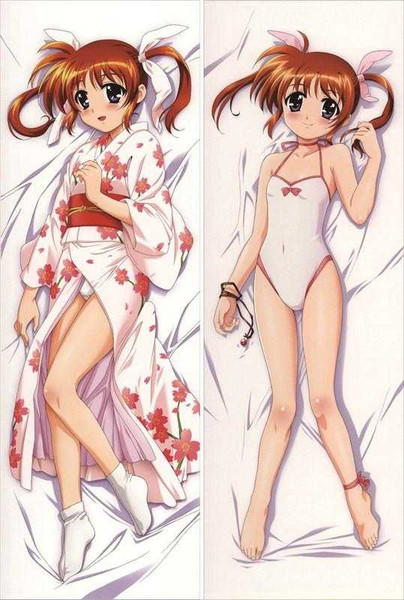 New Magical Girl Lyrical Nanoha Anime Dakimakura Japanese Pillow Cover MGLN1 Anime Dakimakura Pillow Shop