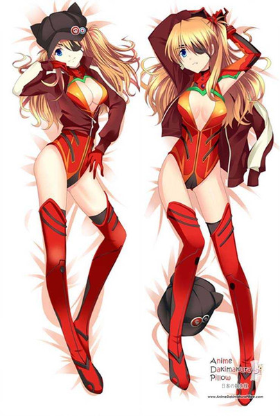 New Neon Genesis Evangelion Asuka Langley Sohryu Anime Dakimakura Japanese Pillow Cover MGF 7009 Anime Dakimakura Pillow Shop