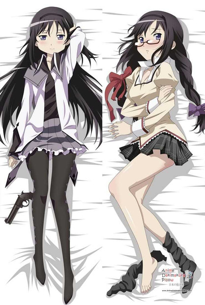 New Puella Magi Madoka Magica Homura Akemi Anime Dakimakura Japanese Pillow Cover ContestOneHundredThree - MGF12107 Anime Dakimakura Pillow Shop