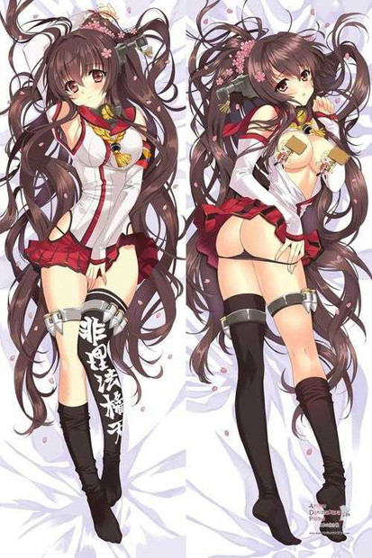 New Kantai Collection - Yamato Kai Anime Dakimakura Japanese Pillow Cover H2816 Anime Dakimakura Pillow Shop