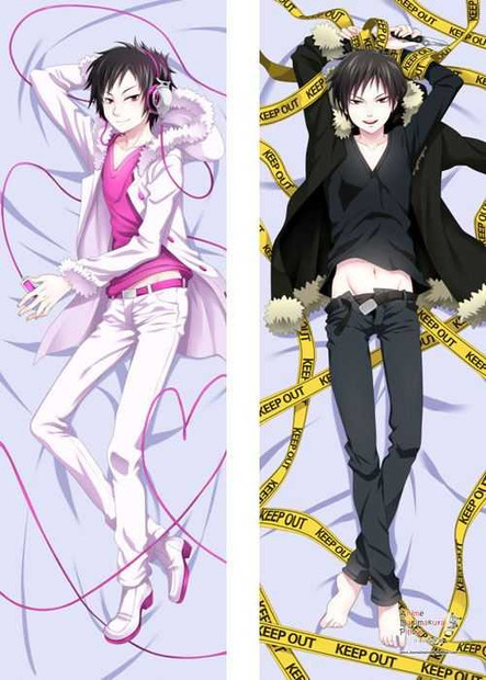 New Durarara Orihara Izaya Male Anime Dakimakura Japanese Pillow Cover MGF127 Anime Dakimakura Pillow Shop