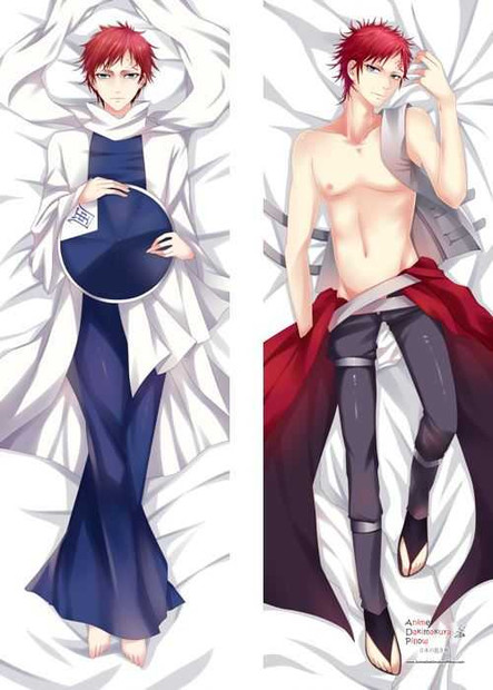 New Naruto Gaara Male Anime Dakimakura Japanese Pillow Cover MGF99 Anime Dakimakura Pillow Shop